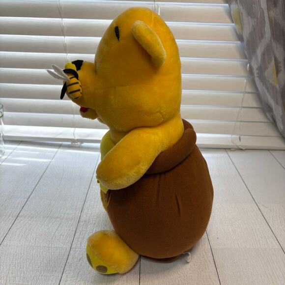 Winnie The Pooh In A Honey Pot Stuffed Bear - Picture 5 of 11
